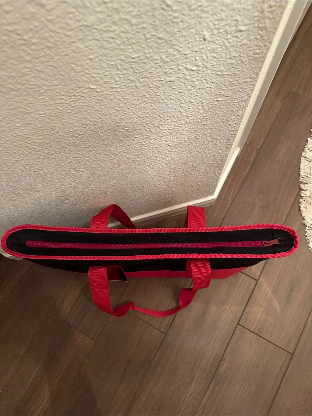Trader Joe's Black & Red Insulated Grocery Tote